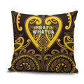 Aotearoa Ngati Whatua Pillow Cover Maori Tribal Pattern