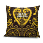Aotearoa Ngati Whatua Pillow Cover Maori Tribal Pattern