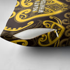 Aotearoa Ngati Whatua Pillow Cover Maori Tribal Pattern