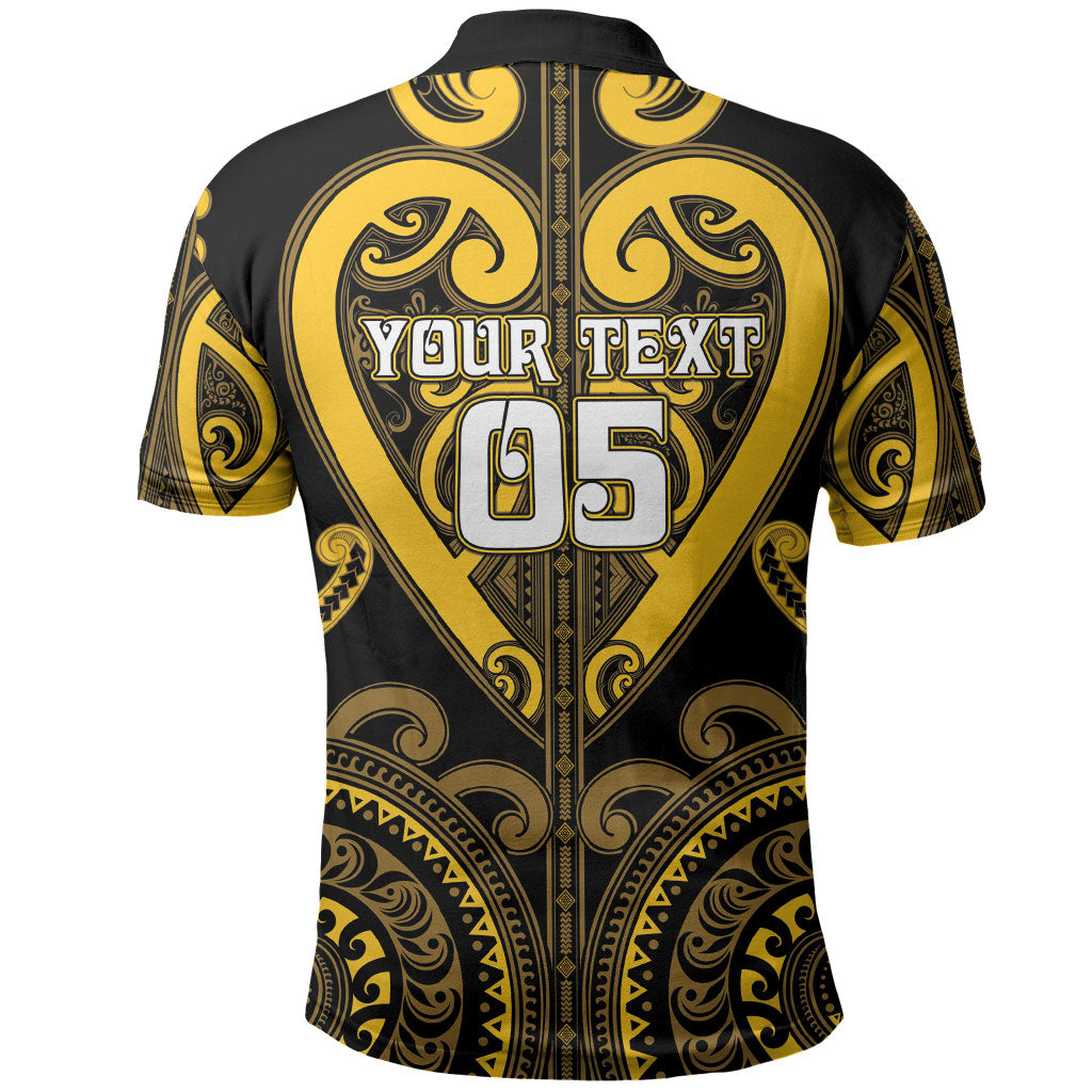 Custom Aotearoa Ngati Whatua Polo Shirt Maori Tribal Pattern