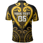 Custom Aotearoa Ngati Whatua Polo Shirt Maori Tribal Pattern