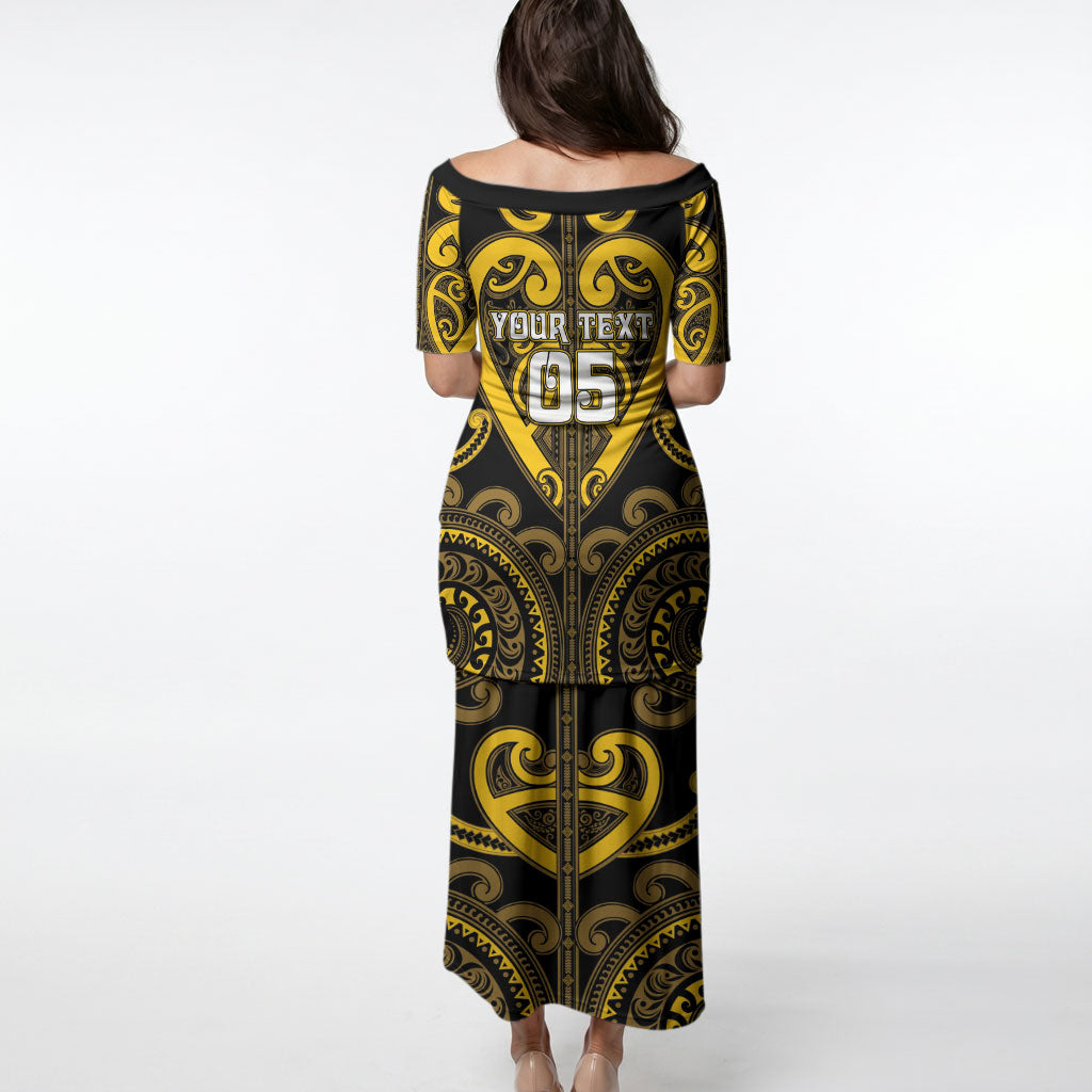Custom Aotearoa Ngati Whatua Puletasi Maori Tribal Pattern