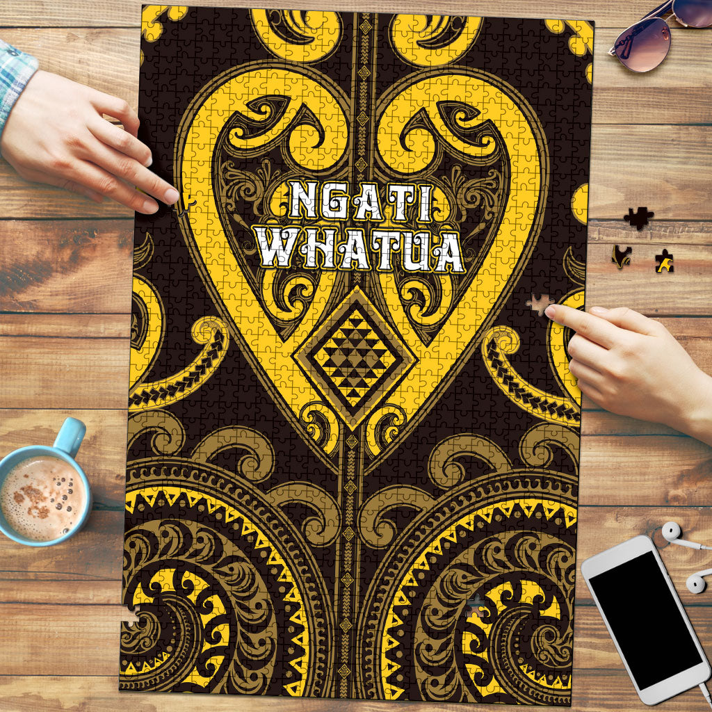 Aotearoa Ngati Whatua Puzzle Maori Tribal Pattern