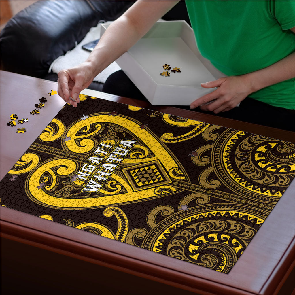 Aotearoa Ngati Whatua Puzzle Maori Tribal Pattern