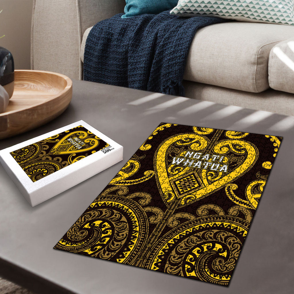 Aotearoa Ngati Whatua Puzzle Maori Tribal Pattern