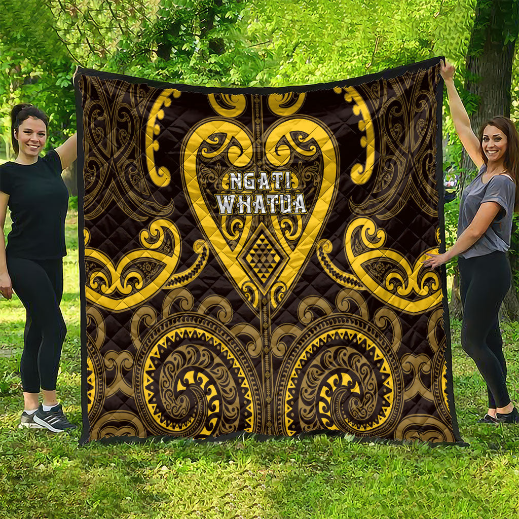 Aotearoa Ngati Whatua Quilt Maori Tribal Pattern