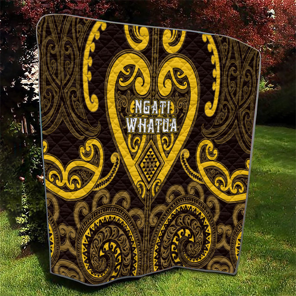 Aotearoa Ngati Whatua Quilt Maori Tribal Pattern