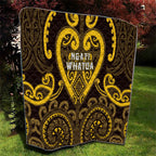 Aotearoa Ngati Whatua Quilt Maori Tribal Pattern