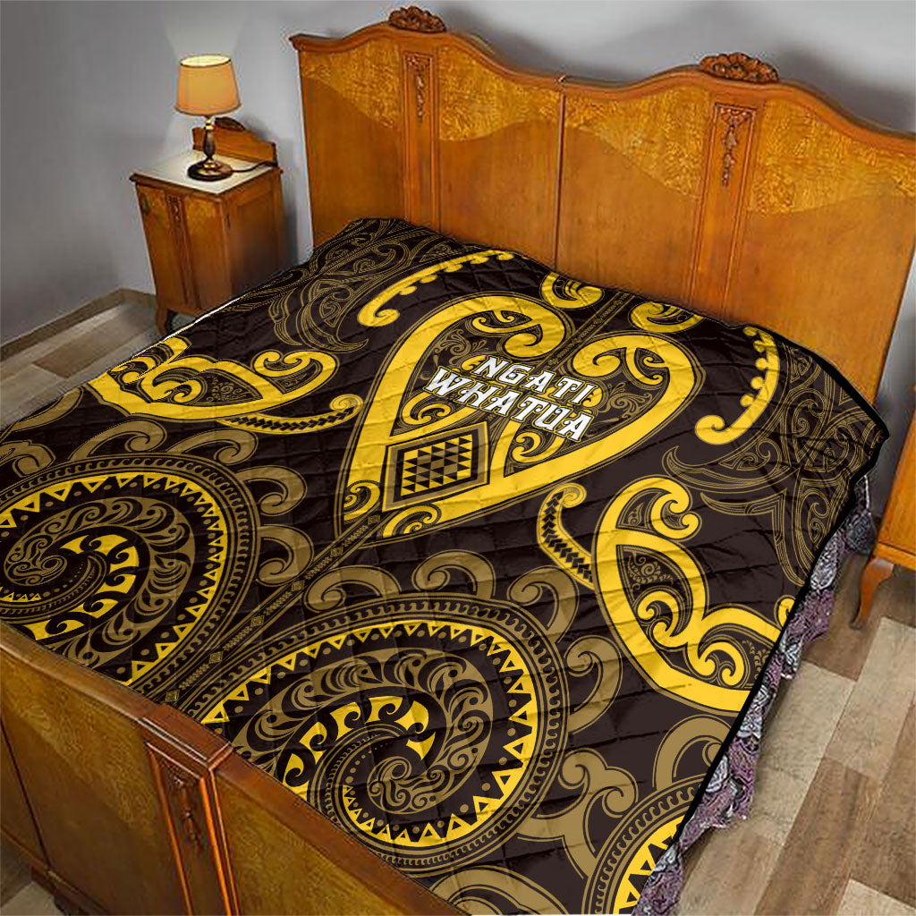 Aotearoa Ngati Whatua Quilt Maori Tribal Pattern