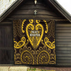 Aotearoa Ngati Whatua Quilt Maori Tribal Pattern
