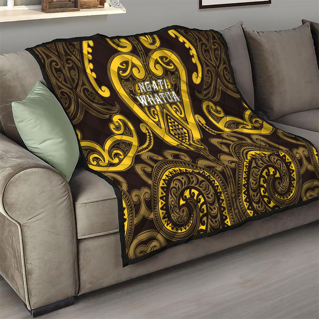 Aotearoa Ngati Whatua Quilt Maori Tribal Pattern