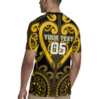Custom Aotearoa Ngati Whatua Rugby Jersey Maori Tribal Pattern