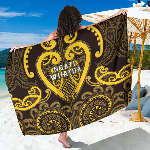 Aotearoa Ngati Whatua Sarong Maori Tribal Pattern