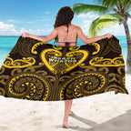 Aotearoa Ngati Whatua Sarong Maori Tribal Pattern