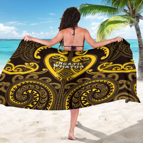 Aotearoa Ngati Whatua Sarong Maori Tribal Pattern