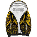 Custom Aotearoa Ngati Whatua Sherpa Hoodie Maori Tribal Pattern