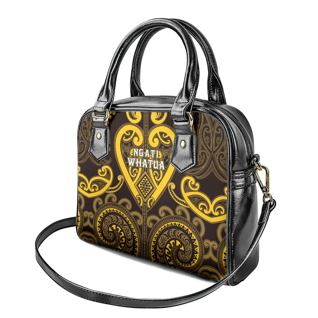 Aotearoa Ngati Whatua Shoulder Handbag Maori Tribal Pattern