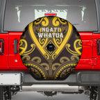 Aotearoa Ngati Whatua Spare Tire Cover Maori Tribal Pattern