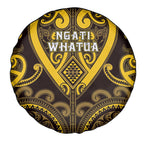 Aotearoa Ngati Whatua Spare Tire Cover Maori Tribal Pattern