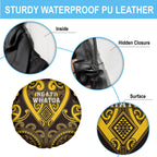 Aotearoa Ngati Whatua Spare Tire Cover Maori Tribal Pattern