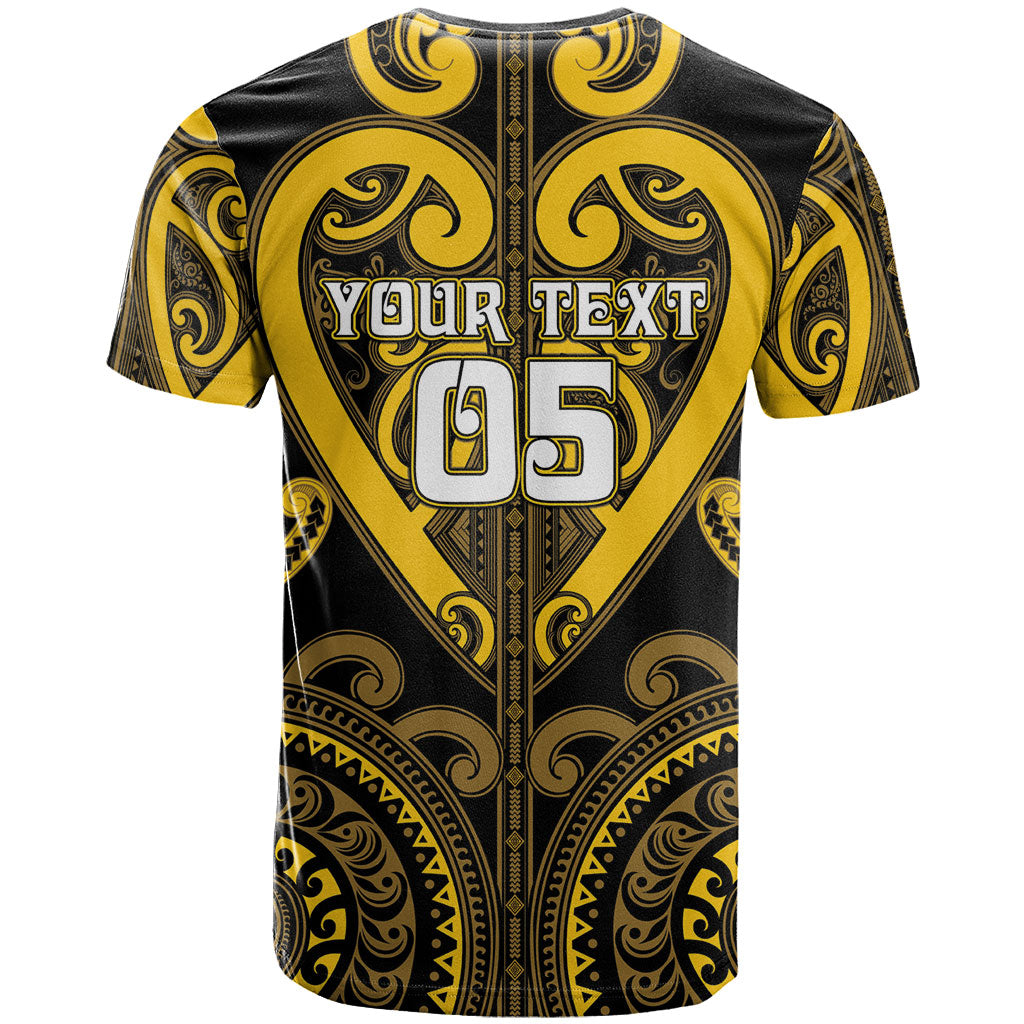 Custom Aotearoa Ngati Whatua T Shirt Maori Tribal Pattern