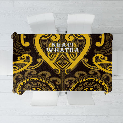 Aotearoa Ngati Whatua Tablecloth Maori Tribal Pattern