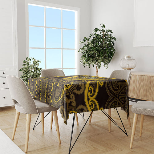 Aotearoa Ngati Whatua Tablecloth Maori Tribal Pattern