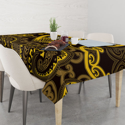 Aotearoa Ngati Whatua Tablecloth Maori Tribal Pattern