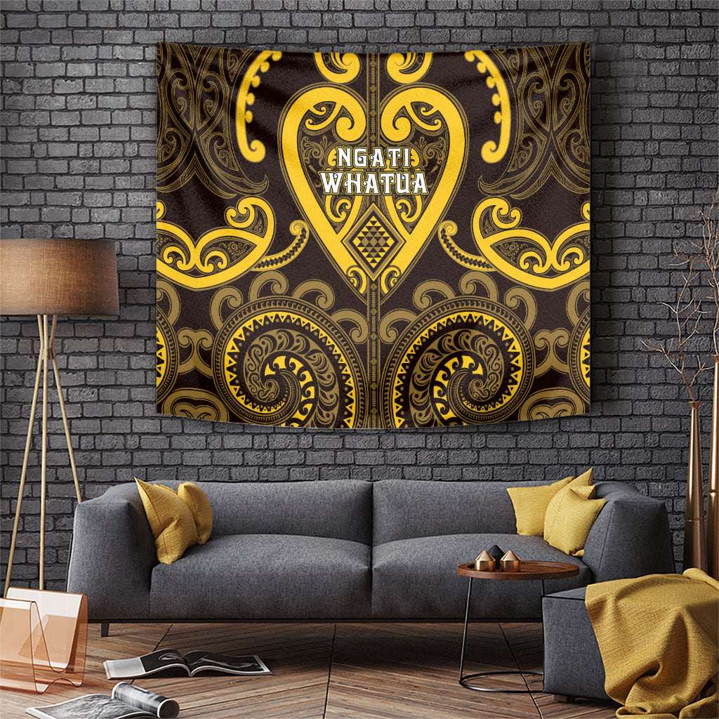 Aotearoa Ngati Whatua Tapestry Maori Tribal Pattern