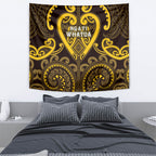 Aotearoa Ngati Whatua Tapestry Maori Tribal Pattern
