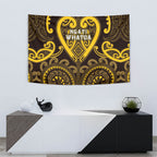 Aotearoa Ngati Whatua Tapestry Maori Tribal Pattern