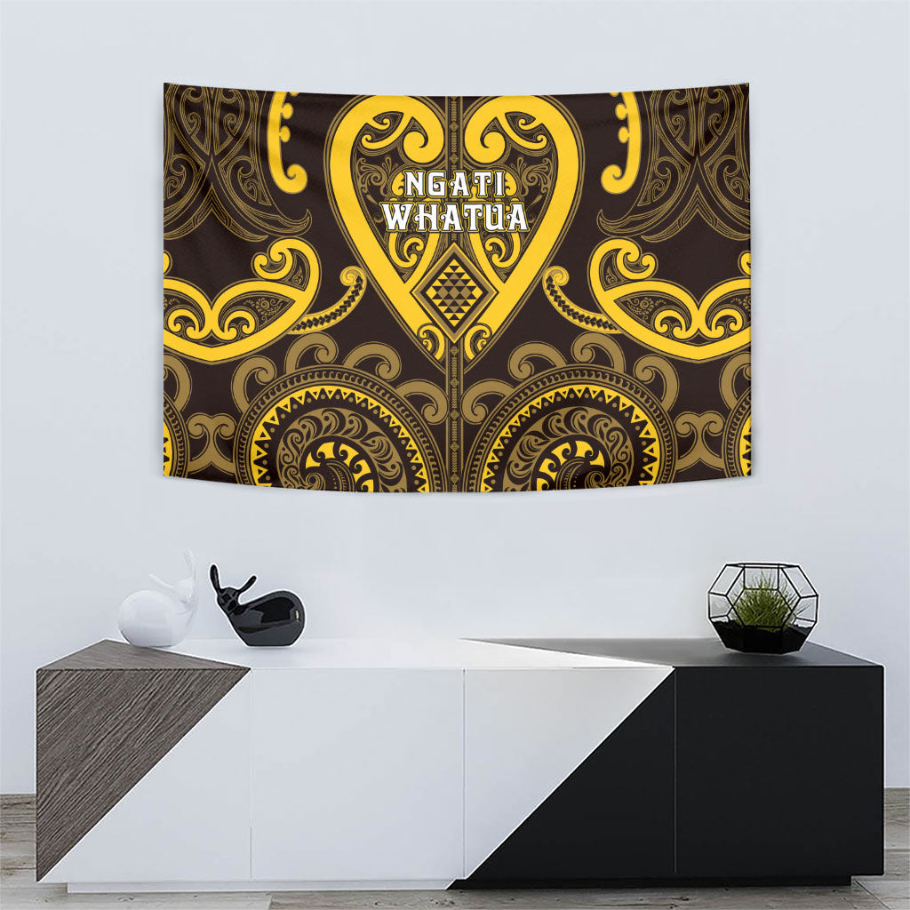 Aotearoa Ngati Whatua Tapestry Maori Tribal Pattern