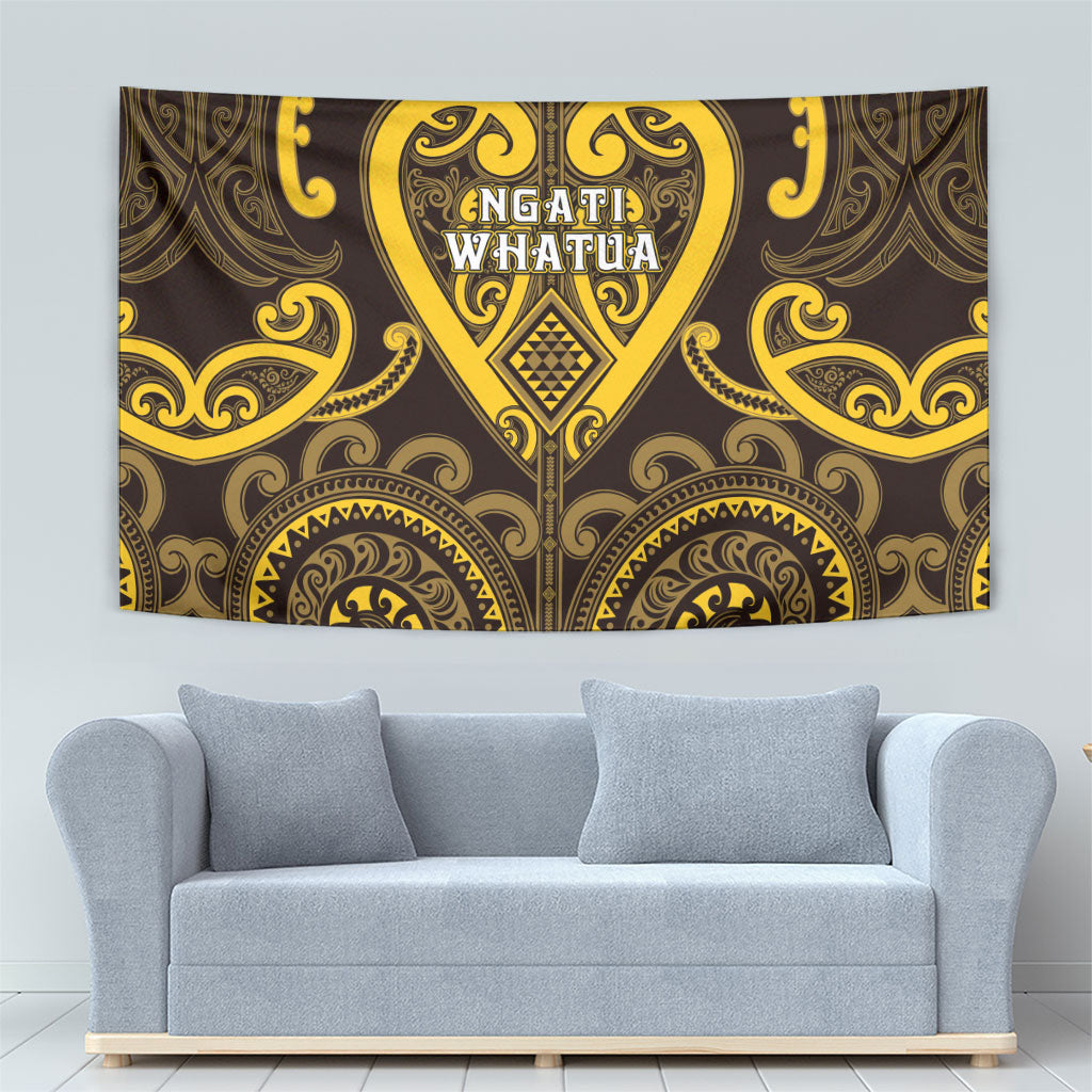 Aotearoa Ngati Whatua Tapestry Maori Tribal Pattern