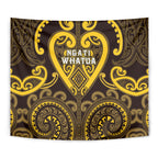 Aotearoa Ngati Whatua Tapestry Maori Tribal Pattern