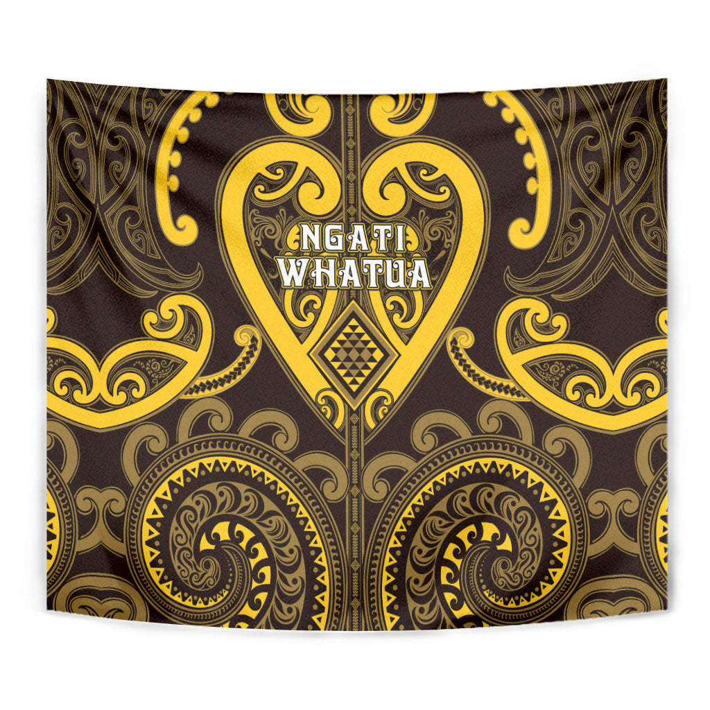 Aotearoa Ngati Whatua Tapestry Maori Tribal Pattern