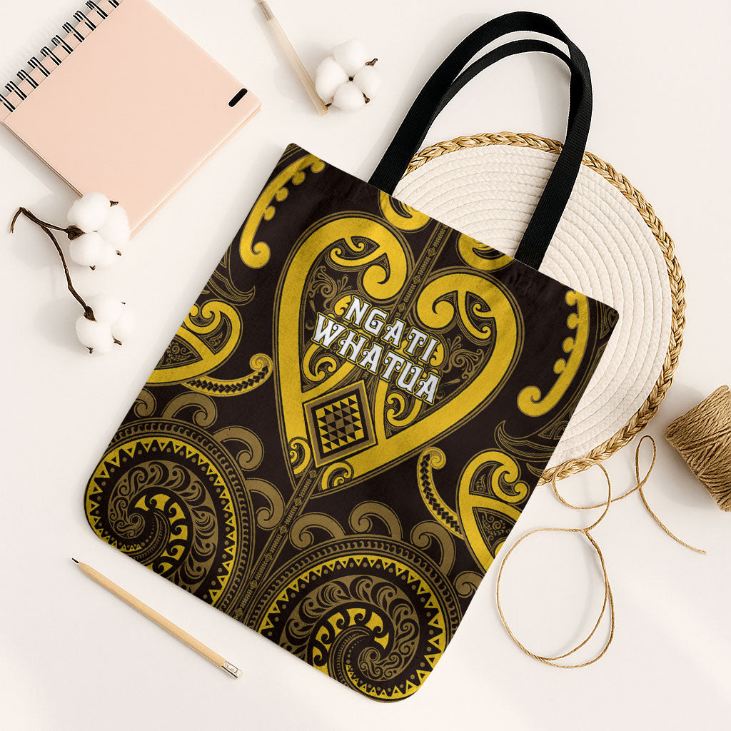 Aotearoa Ngati Whatua Tote Bag Maori Tribal Pattern