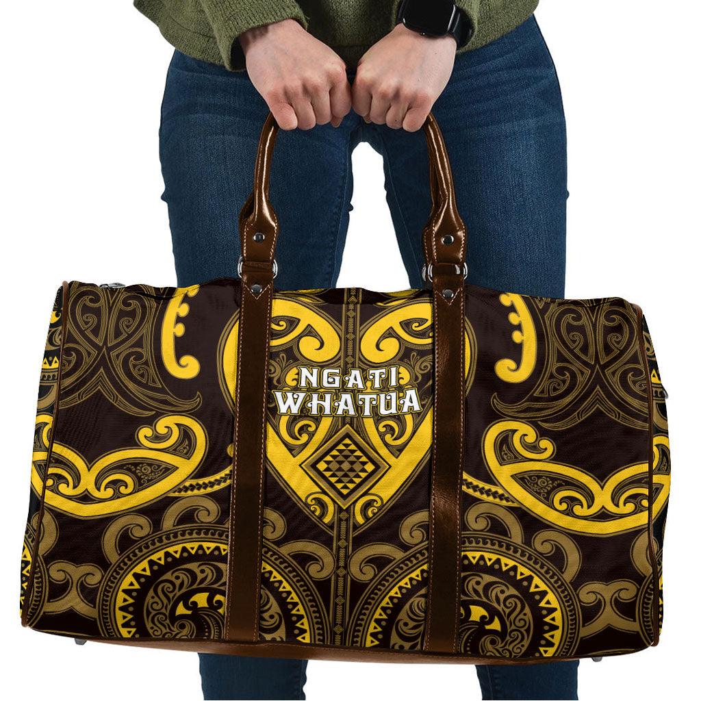 Aotearoa Ngati Whatua Travel Bag Maori Tribal Pattern
