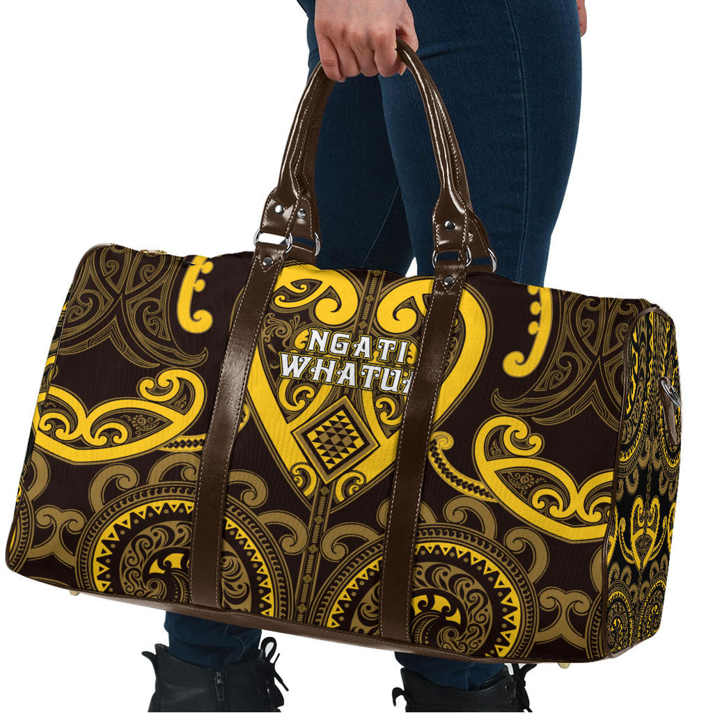 Aotearoa Ngati Whatua Travel Bag Maori Tribal Pattern