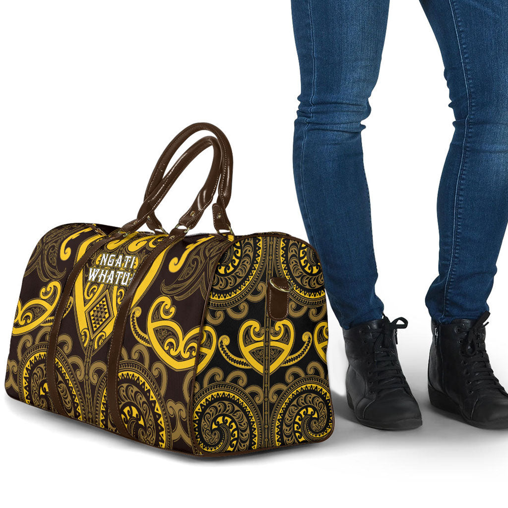 Aotearoa Ngati Whatua Travel Bag Maori Tribal Pattern