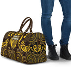Aotearoa Ngati Whatua Travel Bag Maori Tribal Pattern