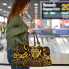 Aotearoa Ngati Whatua Travel Bag Maori Tribal Pattern
