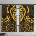 Aotearoa Ngati Whatua Window Curtain Maori Tribal Pattern