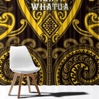Aotearoa Ngati Whatua Window Curtain Maori Tribal Pattern