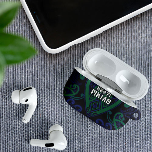 Aotearoa Ngati Pikiao AirPods Case Maori Tribal Pattern