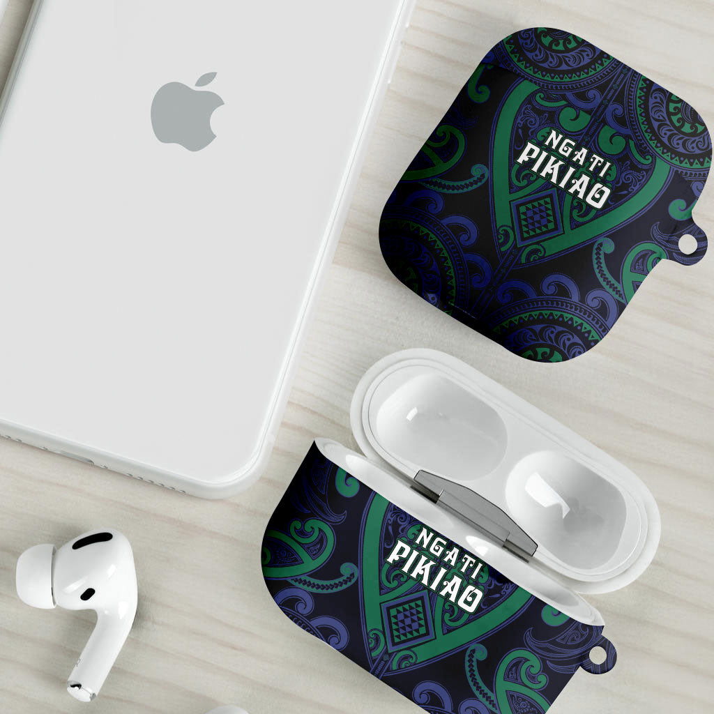 Aotearoa Ngati Pikiao AirPods Case Maori Tribal Pattern