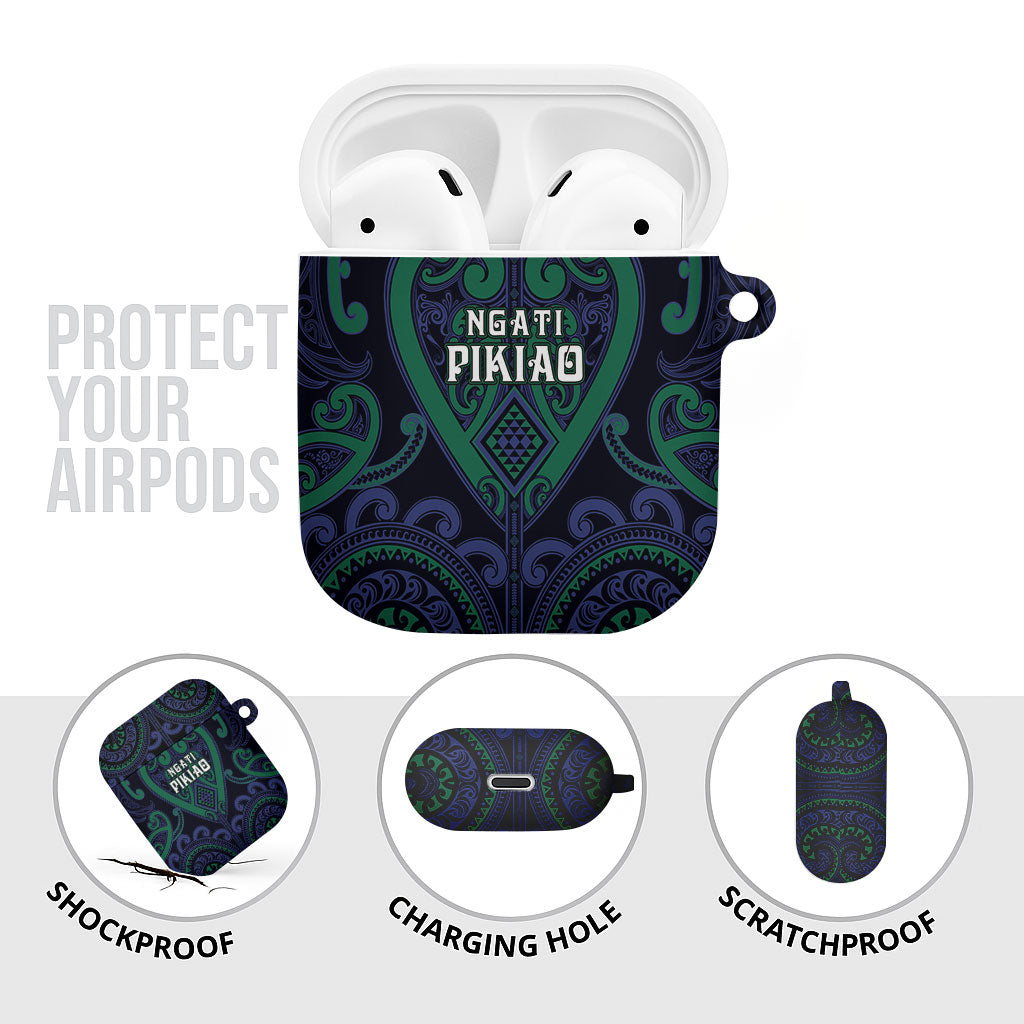Aotearoa Ngati Pikiao AirPods Case Maori Tribal Pattern