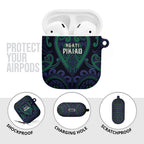 Aotearoa Ngati Pikiao AirPods Case Maori Tribal Pattern