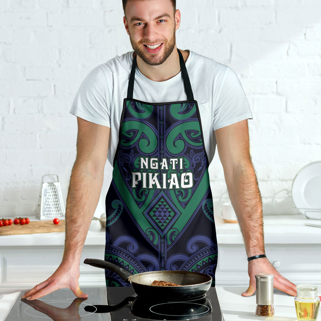 Aotearoa Ngati Pikiao Apron Maori Tribal Pattern