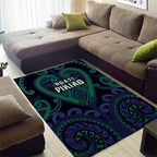 Aotearoa Ngati Pikiao Area Rug Maori Tribal Pattern