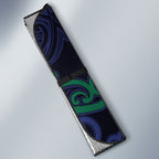 Aotearoa Ngati Pikiao Auto Sun Shade Maori Tribal Pattern